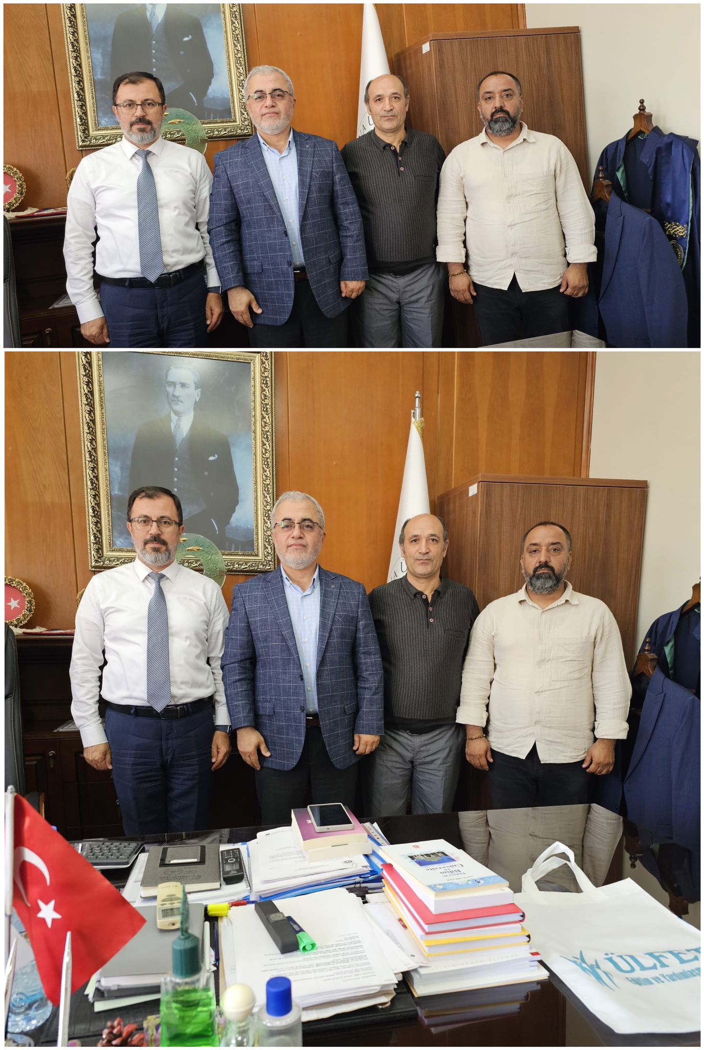 Çukurova Üniversitesi Rektör Yardımcısı Prof. Ömer Korkut’a Ziyaret