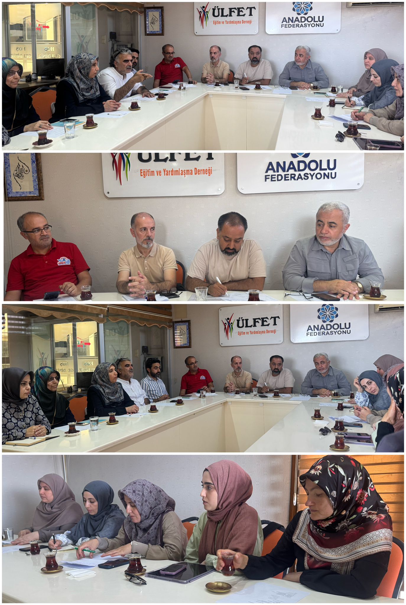 Ülfet Eğitim ve Yardımlaşma Derneği aylık olağan Teşkilat Toplantısı 2025 Eylül