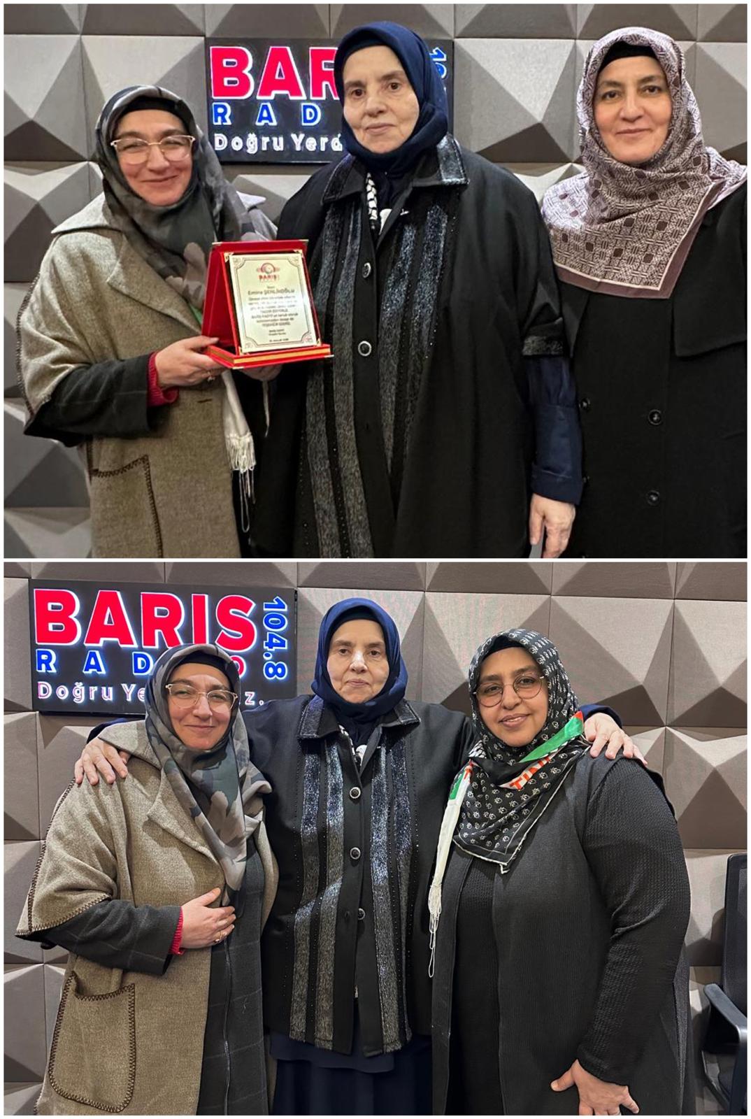 ARAŞTIRMACI / YAZAR EMİNE ŞENLİKOĞLU'NDAN BARIŞ RADYO'YA ZİYARET