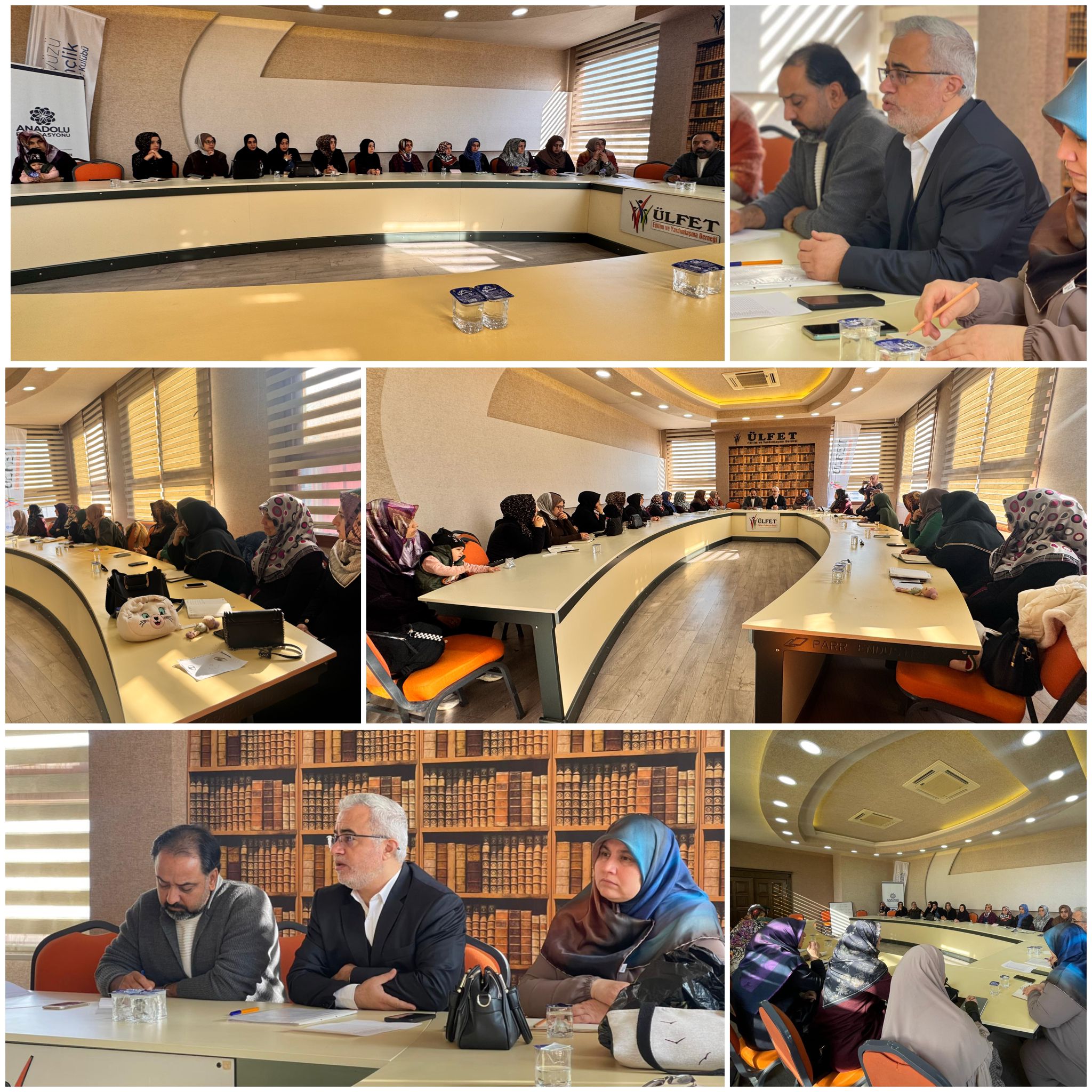 Ülfet-Der Kadın Komisyonu ders halkası sorumlularına yönelik “Eğitimcilerin Eğitimi” ders programı.