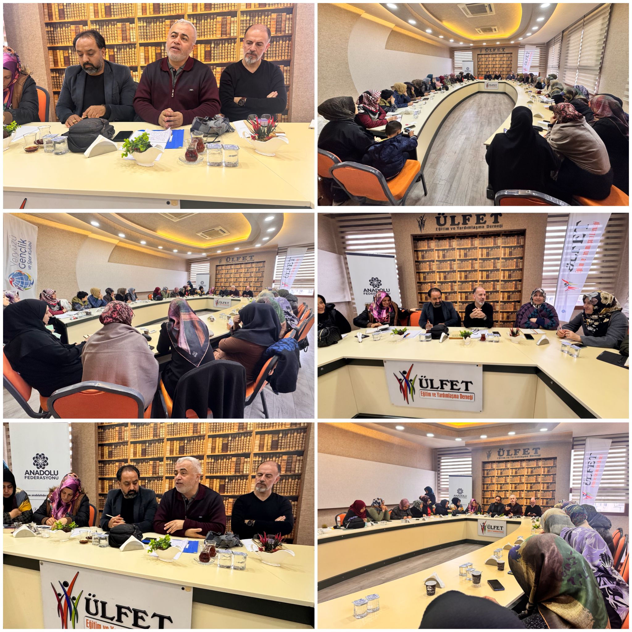 Ülfet-Der Kadın Komisyonu ders halkası sorumlularına yönelik yapılan “Eğitimcilerin Eğitimi” ders programının ikincisi gerçekleşti.